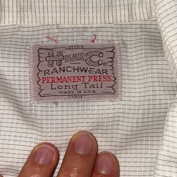 Vintage HBarC pearl snap - Picture 2 of 8